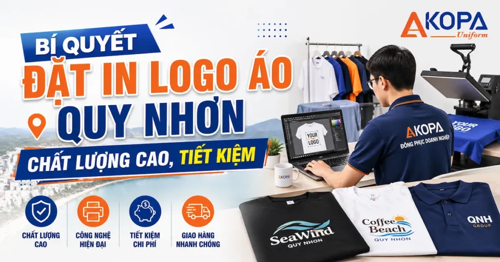 Bí Quyết Đặt In Logo Áo Quy Nhơn Chất Lượng Cao, Tiết Kiệm