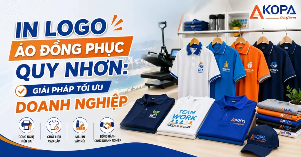 In Logo Áo Đồng Phục Quy Nhơn: Giải Pháp Tối Ưu Doanh Nghiệp
