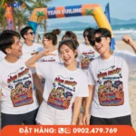 Áo phông đồng phục nhóm "Đồng Nghiệp Là Cùng Nhau Tạo Nghiệp" là biểu tượng của sự đồng hành trong công việc và cuộc sống. Thiết kế trẻ trung, ý nghĩa sâu sắc, phù hợp cho teambuilding, du lịch và những hành trình tạo nên ký ức tập thể đáng nhớ.