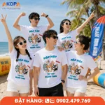 Áo phông đồng phục nhóm Mập Mập Tấp Nập Người Theo sở hữu thiết kế vui nhộn, sáng tạo và đầy cá tính. Phù hợp cho các hoạt động du lịch, teambuilding, dã ngoại hay hội bạn thân, mẫu áo giúp mọi thành viên thêm tự tin, gắn kết và tạo nên bầu không khí sôi động trong suốt hành trình trải nghiệm cùng nhau.