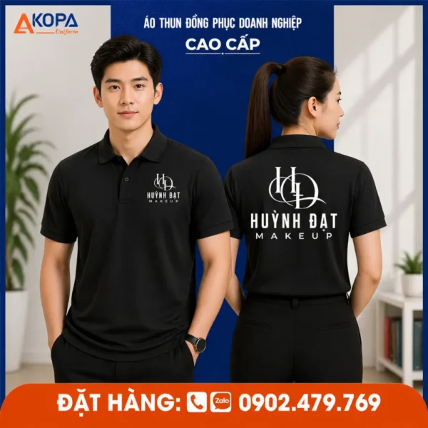 Áo Thun Polo Đồng Phục Công Ty HERBALIFE Màu Xanh Rêu – AK0056