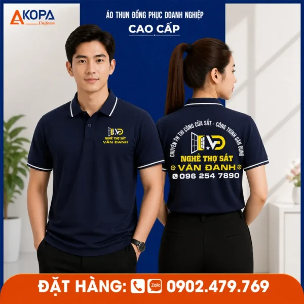 Áo Thun Polo Đồng Phục Ngân Hàng VIB – AK0083