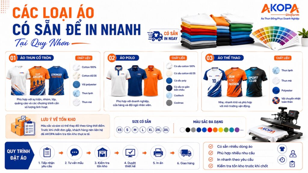 in áo may sẵn tại quy nhơn