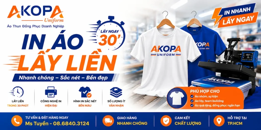 In Áo Lấy Liền Có Đẹp Không ?