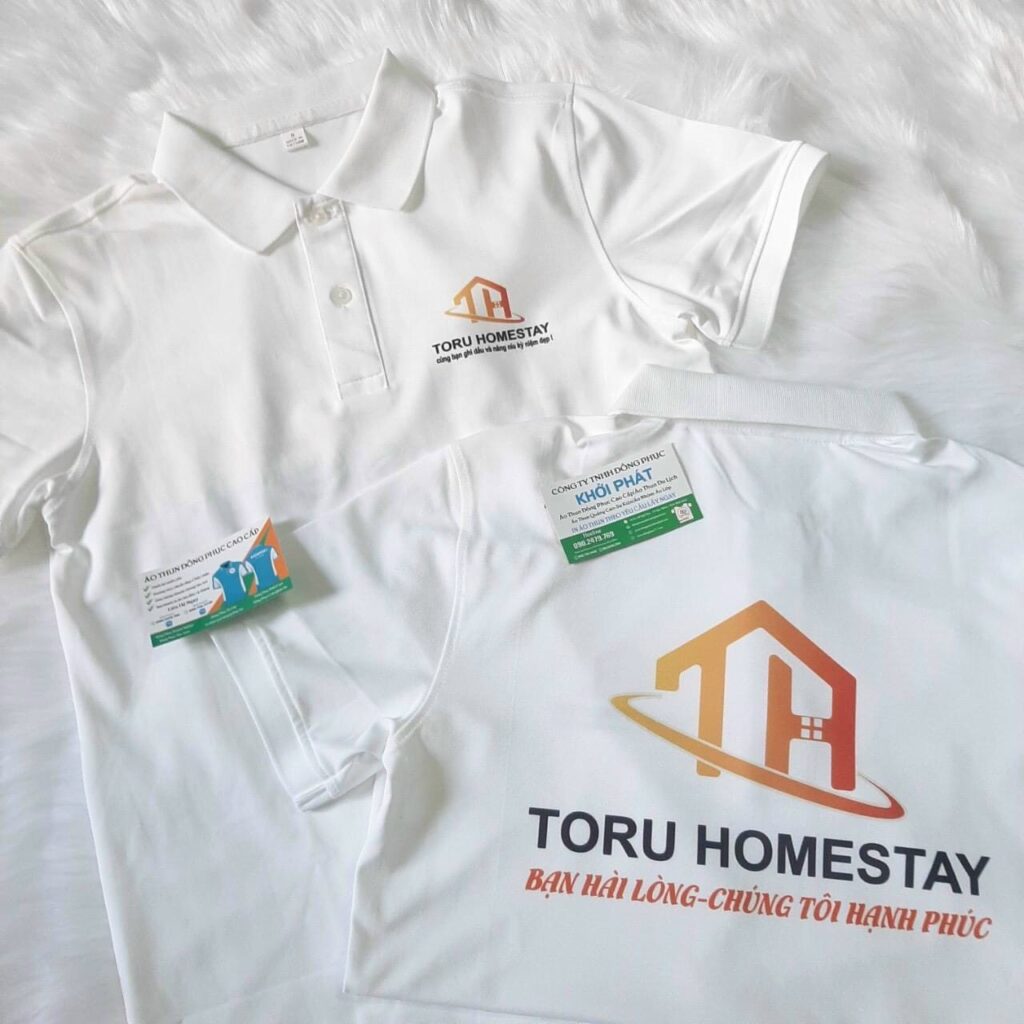 in áo đồng phục homestay quy nhơn