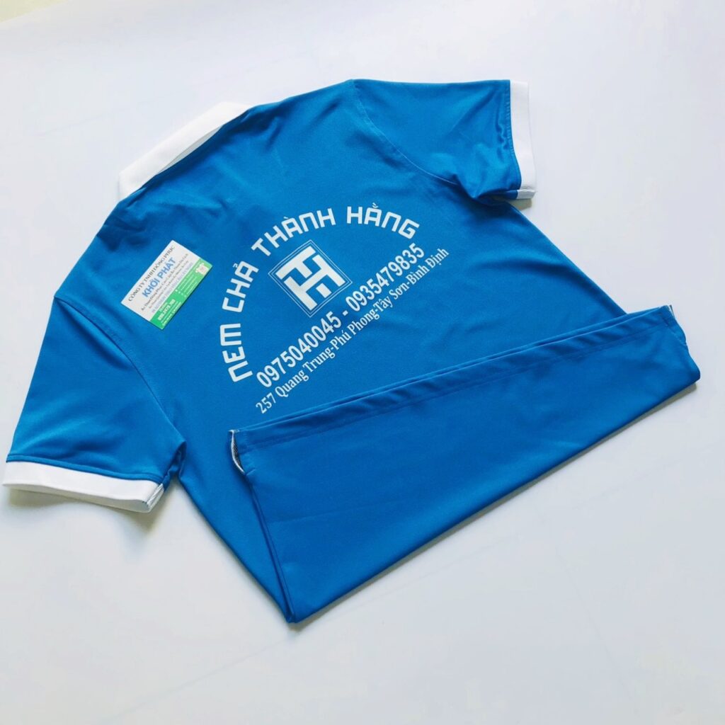 in áo thun cơ sở nem chả quy nhơn