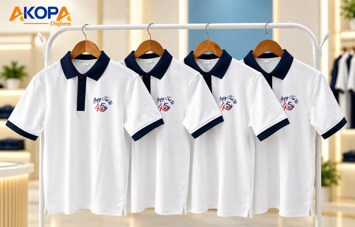 Áo đồng phục họp lớp kỷ niệm 45 năm – AKOPA
