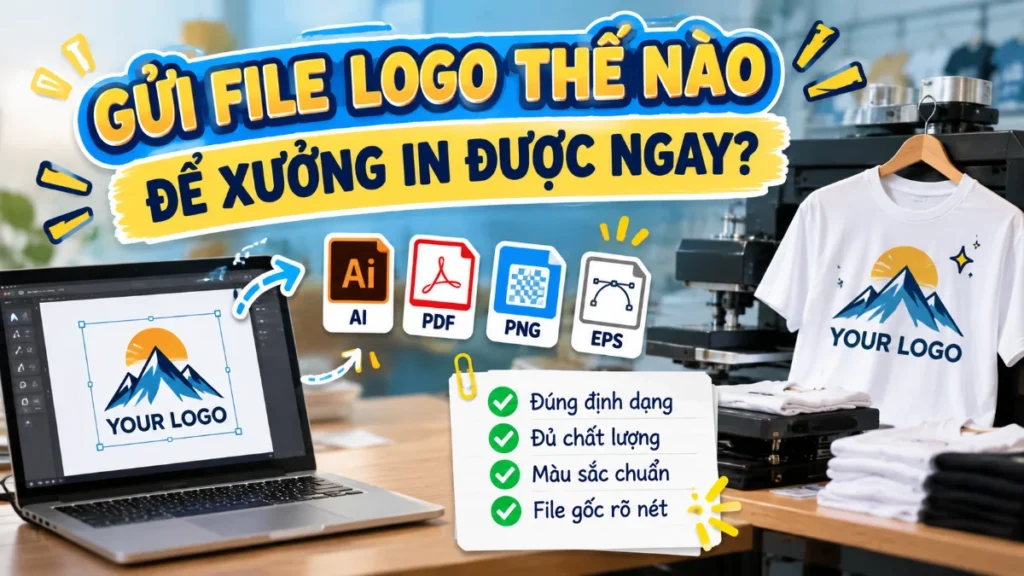 Gửi File Logo Thế Nào Để Xưởng In Được Ngay, Không Mất Thêm 1 Ngày Vẽ Lại?