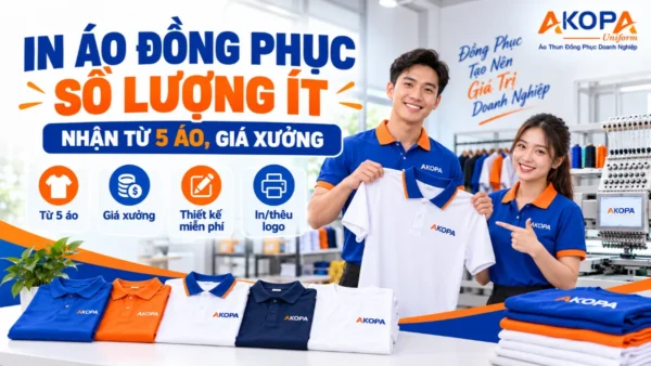 In Áo Đồng Phục Sự Kiện, Khai Trương, Hội Nghị – Giao Kịp Ngày Tổ Chức