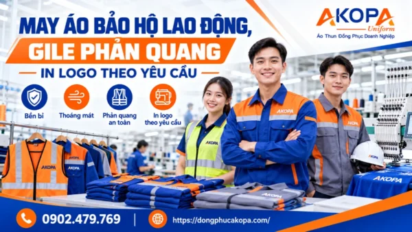 May Áo Polo Đồng Phục Theo Yêu Cầu