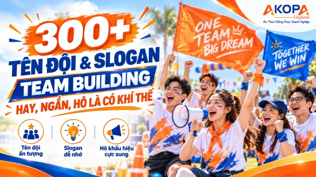 300+ Tên Đội & Slogan Team Building Hay, Ngắn, Hô Là Có Khí Thế