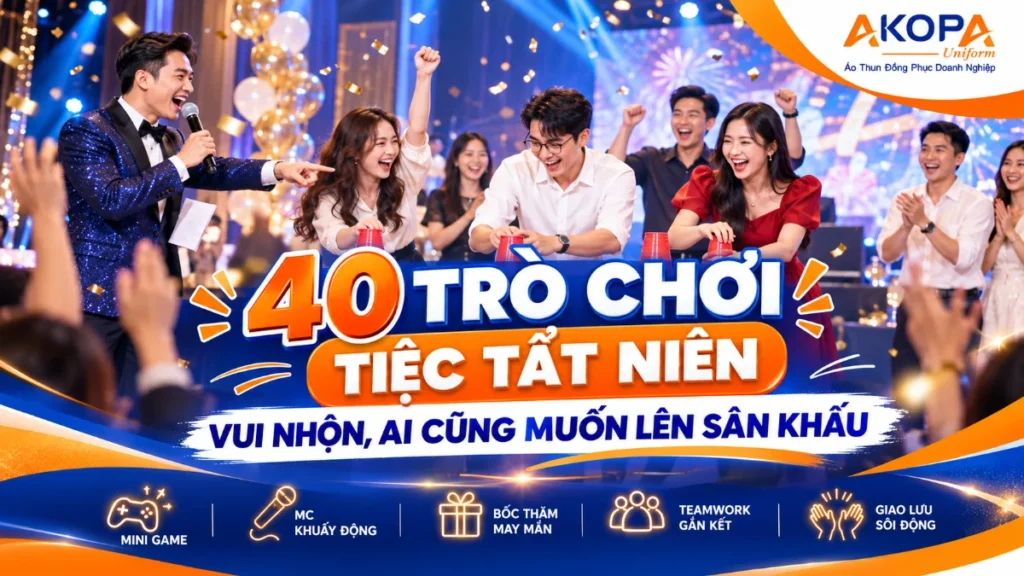 40 Trò Chơi Tiệc Tất Niên Vui Nhộn, Ai Cũng Muốn Lên Sân Khấu